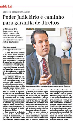 Matéria Jornal da Lei - 10-11-2015